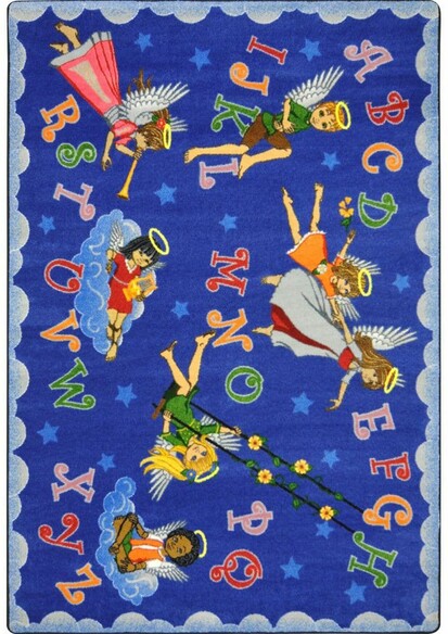 Joy Carpets Kid Essentials Angel Alphabet Multi